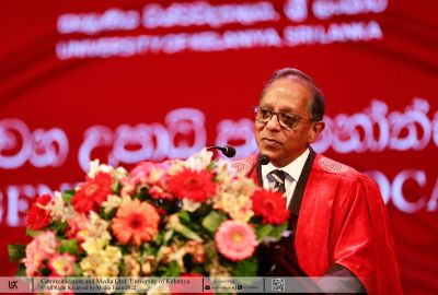 Professor Emeritus Janaka de Silva, awarded “Vidya Chakrawarthi” – Honorary Degree Doctor of Science