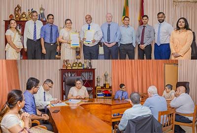 A Memorandum of Understanding (MOU) was signed between the University of Kelaniya and Medics Academy.
