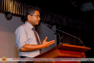 Inauguration of Master of Public Health in Epidemiology Degree Program (Batch 8)