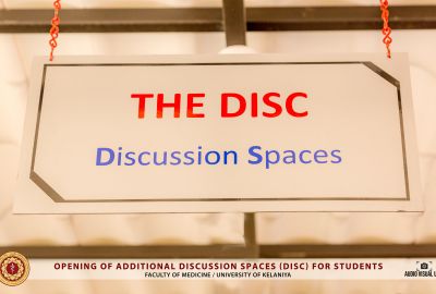 The DISC - New Student Discussion Spaces Opened at Faculty of Medicine