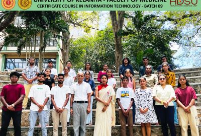 HDSU successfully completed the Certificate Course in Information Technology - Batch  09