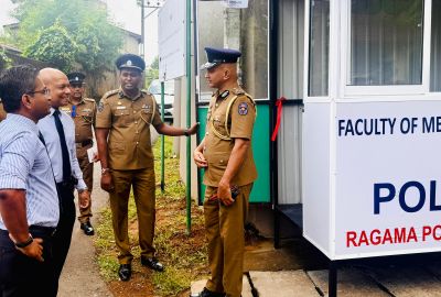 New Police Post opened at Faculty of Medicine, University of Kelaniya