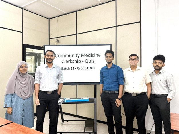 Batch 33 Community Medicine Quiz Winners