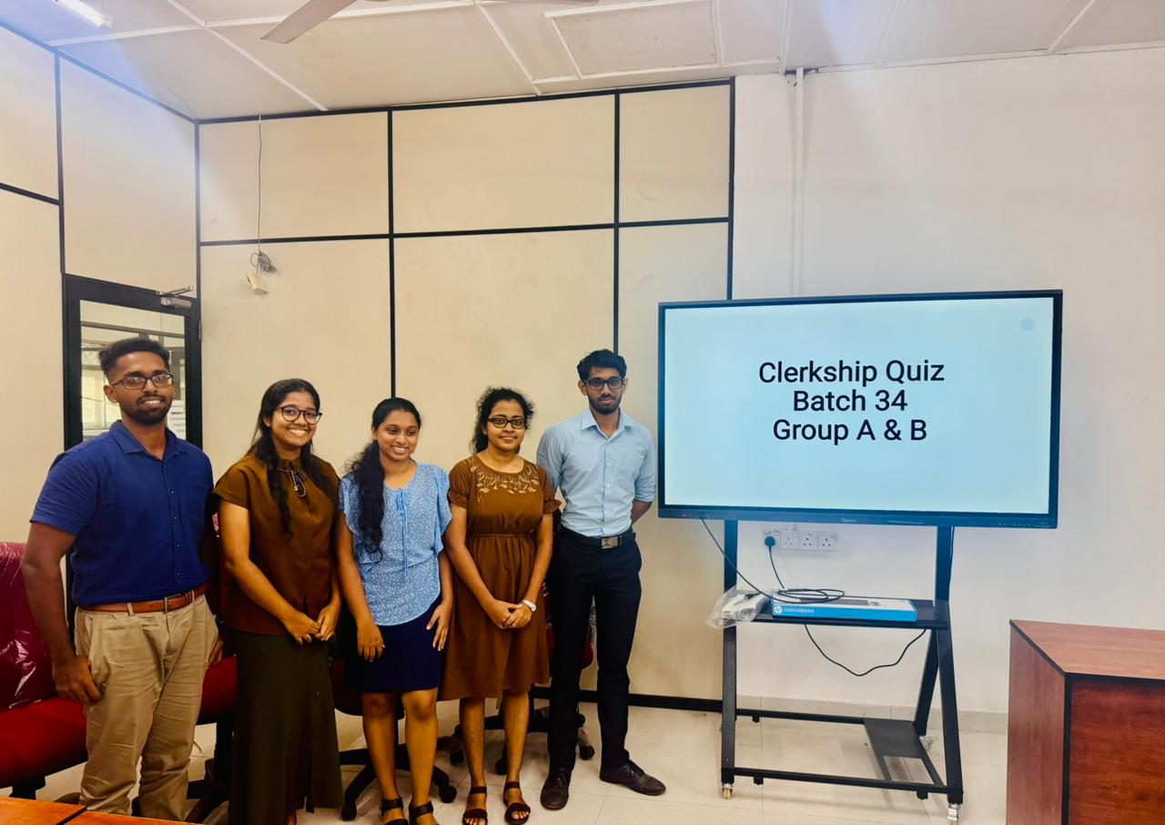 Batch 33 Community Medicine Quiz Winners