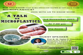 A talk on Microplastics