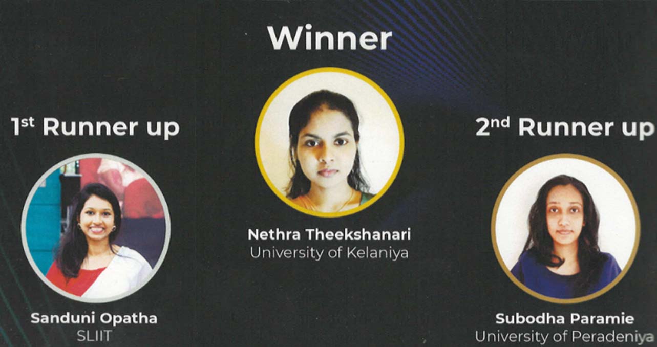 Inter university article competition - Winner